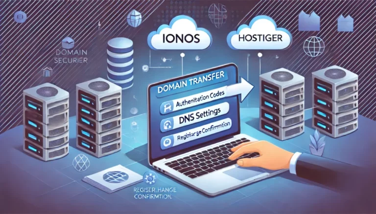 Transfer Domain From Ionos To Hostinger